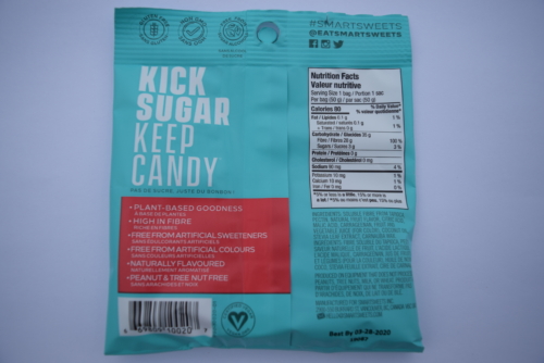 bastos natural family center, smart sweets, natural gummies, no sugar, no artificial colors, dairy free, potato free, canada